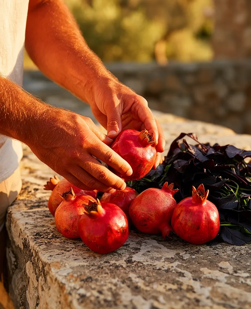 Seasonal Mediterranean produce